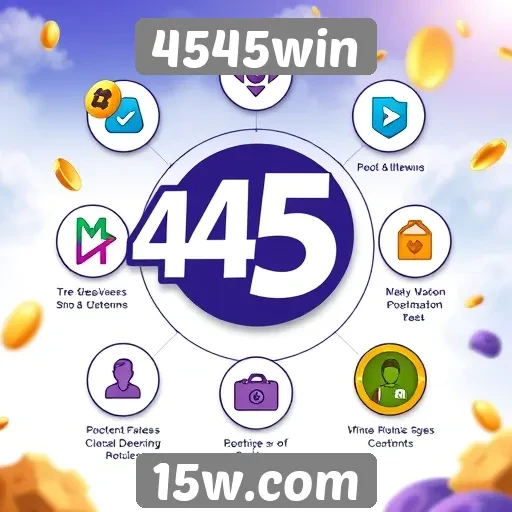 Características inovadoras do site 4545win